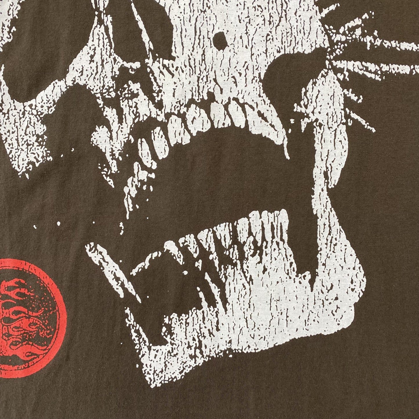 HELLSTAR CROWNED SKULL TEE BROWN-Drip Store Argentina