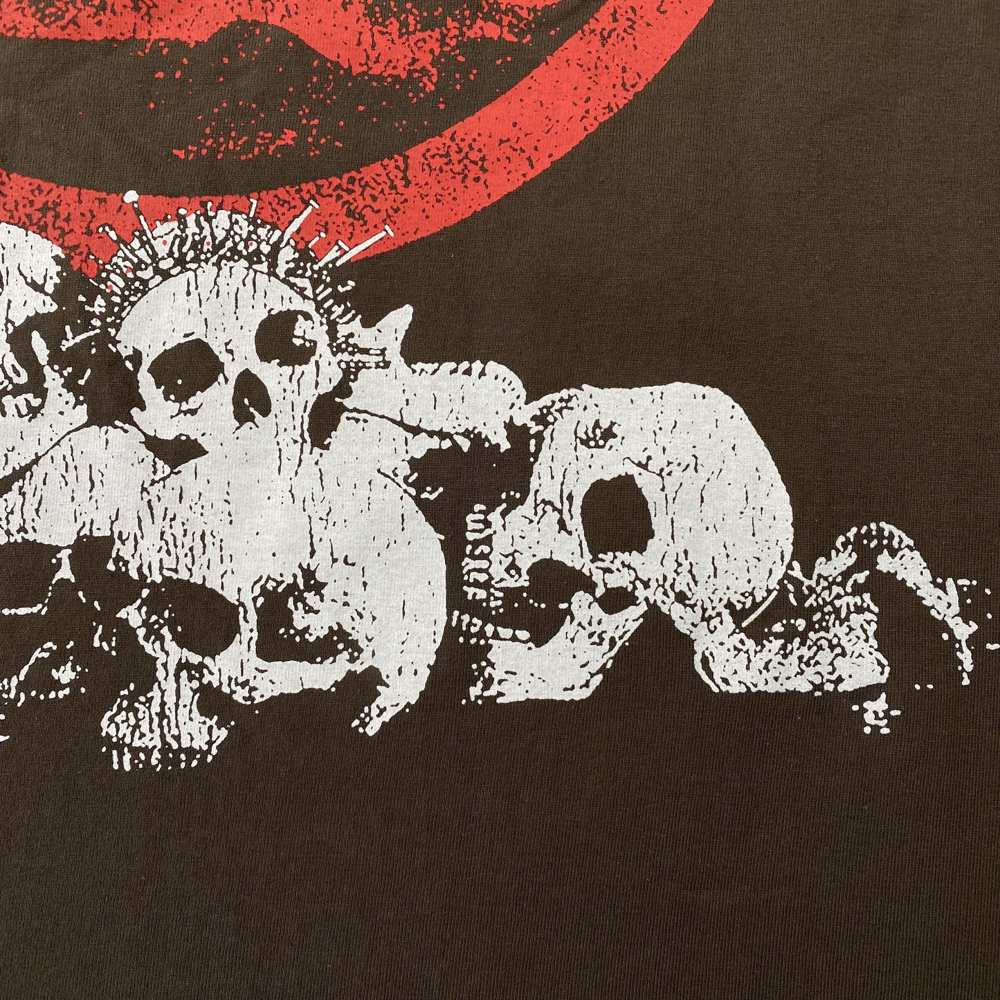 HELLSTAR CROWNED SKULL TEE BROWN-Drip Store Argentina
