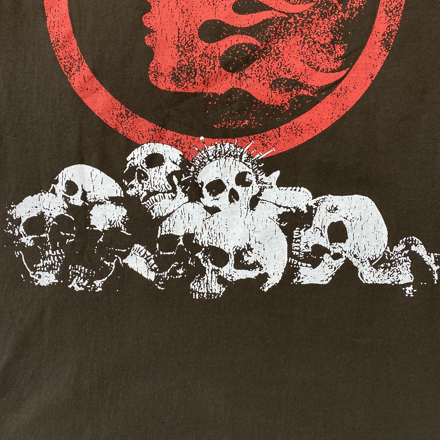 HELLSTAR CROWNED SKULL TEE BROWN-Drip Store Argentina