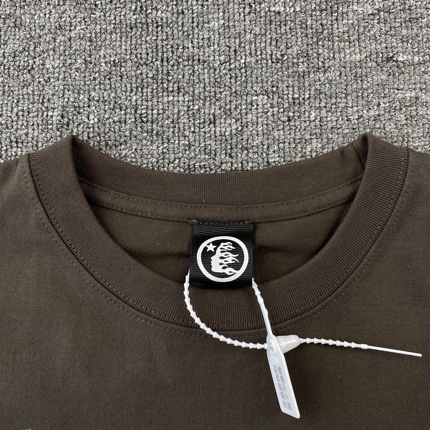 HELLSTAR CROWNED SKULL TEE BROWN-Drip Store Argentina