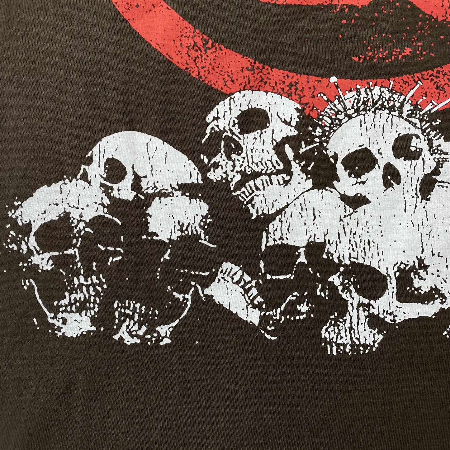 HELLSTAR CROWNED SKULL TEE BROWN-Drip Store Argentina