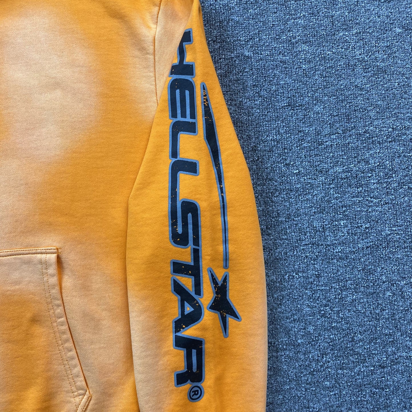 HELLSTAR FIRE HOODIE ORANGE-Drip Store Argentina