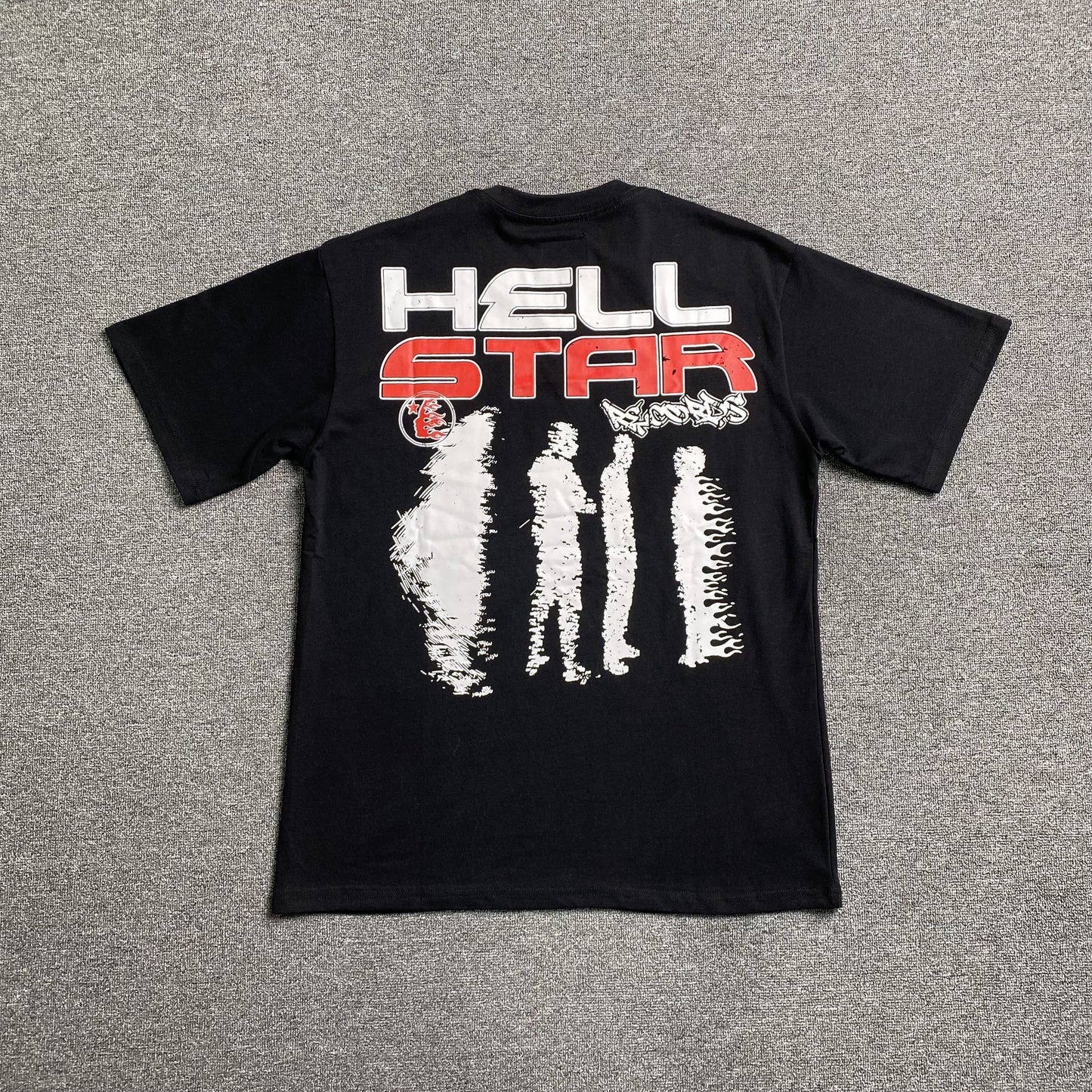HELLSTAR MAKES YOU STRANGER TEE BLACK-Drip Store Argentina
