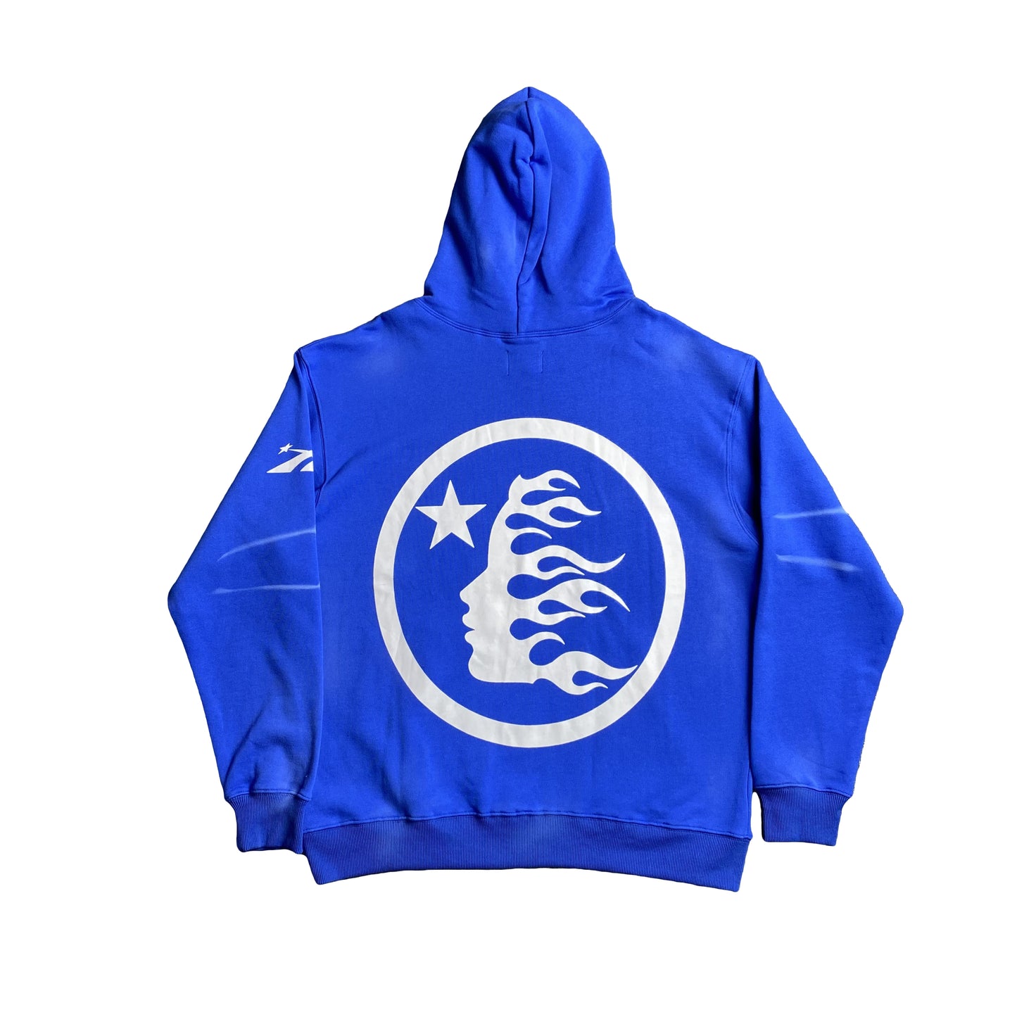 HELLSTAR NO GUTS NO GLORY! HOODIE BLUE-Drip Store Argentina
