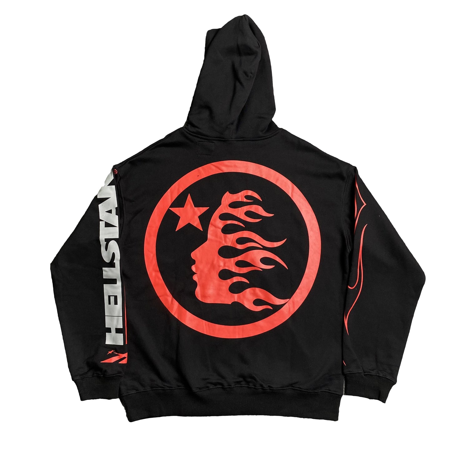 HELLSTAR SPORTS FUTURE FLAME HOODIE BLACK-Drip Store Argentina