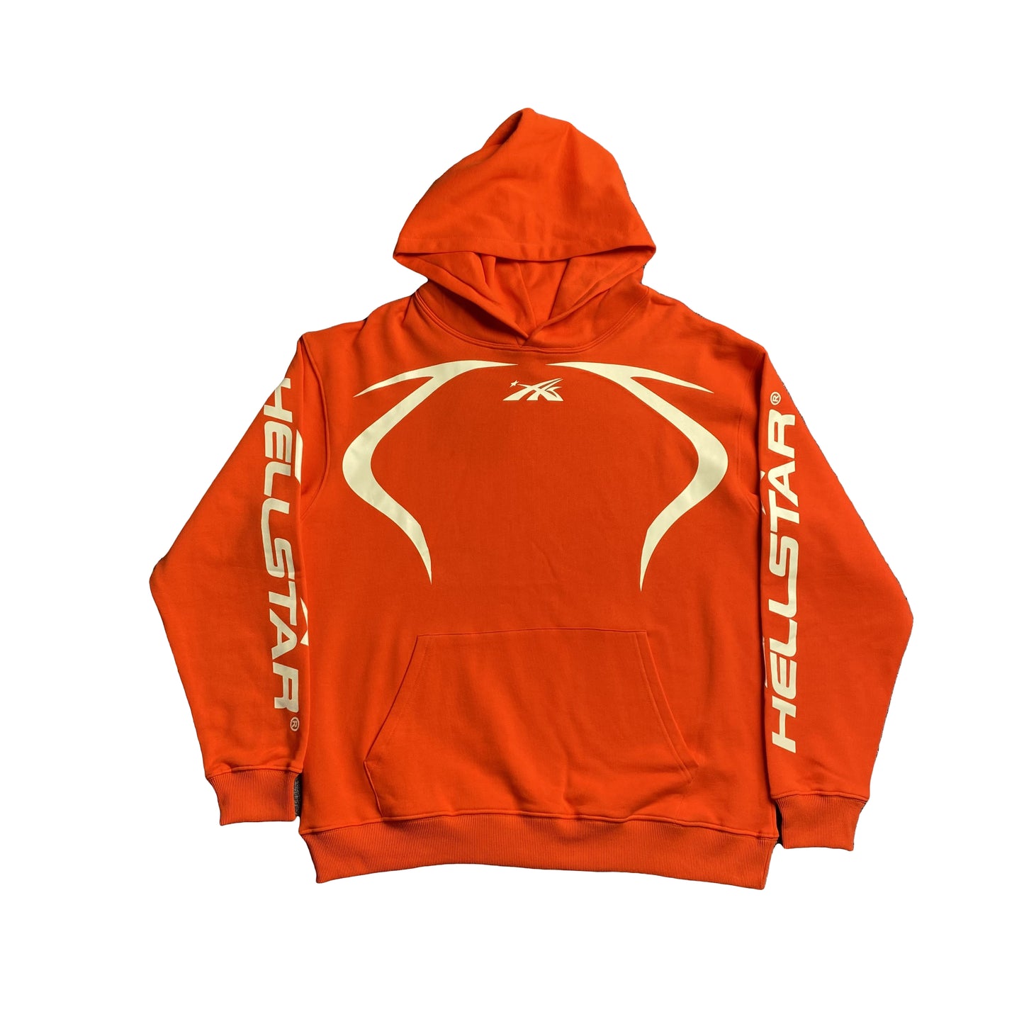 HELLSTAR SPORTS HOODIE JET ORANGE-Drip Store Argentina