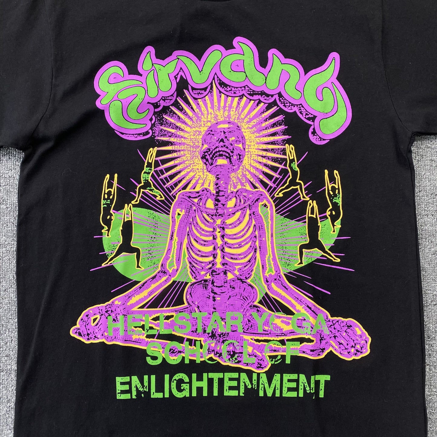 HELLSTAR STUDIOS SKELETON TEE BLACK-Drip Store Argentina