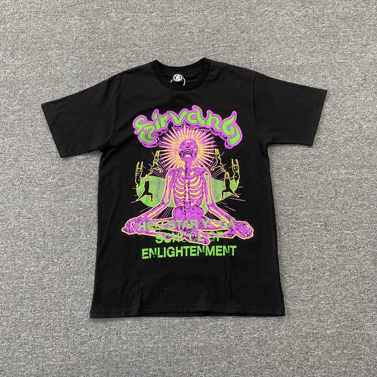HELLSTAR STUDIOS SKELETON TEE BLACK-Drip Store Argentina