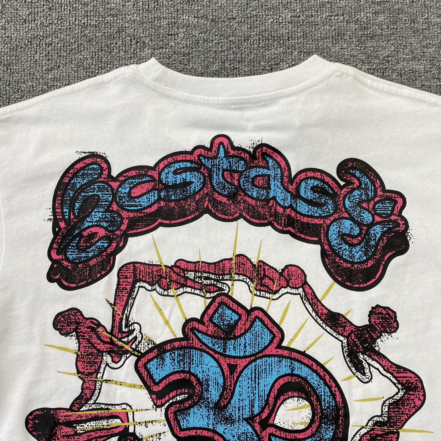 HELLSTAR STUDIOS SKELETON TEE WHITE-Drip Store Argentina