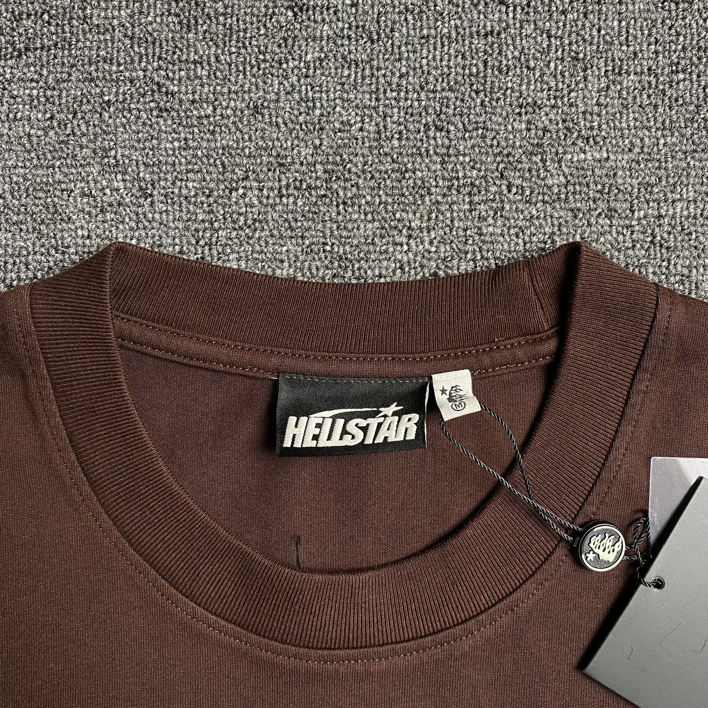 HELLSTAR WARM UP TEE BROWN-Drip Store Argentina