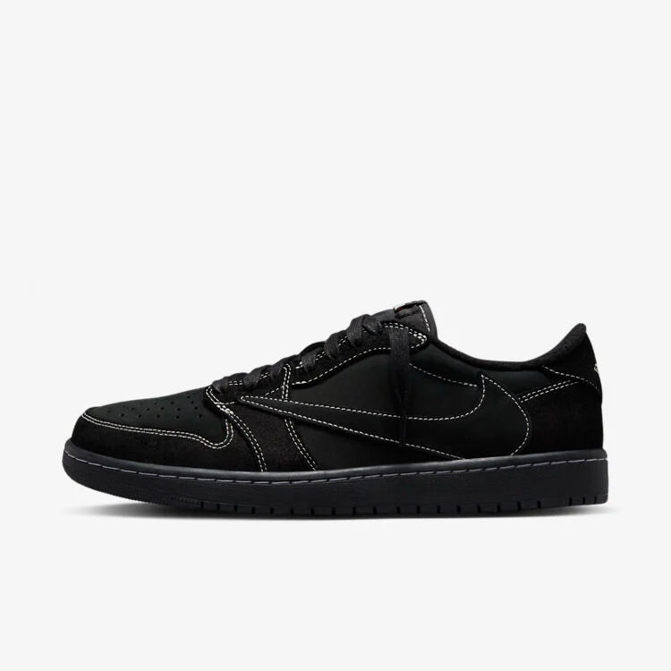 JORDAN 1 LOW OG X TRAVIS SCOTT BLACK/PHANTOM-Drip Store Argentina