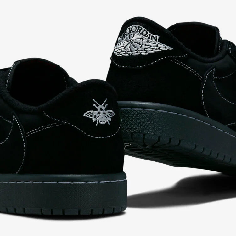 JORDAN 1 LOW OG X TRAVIS SCOTT BLACK/PHANTOM-Drip Store Argentina