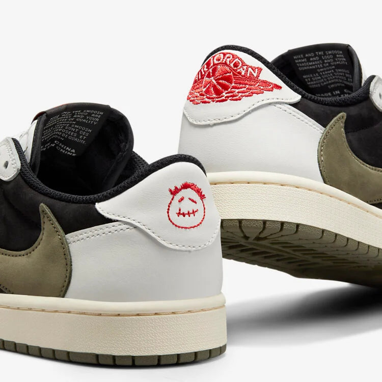 JORDAN 1 LOW OG X TRAVIS SCOTT OLIVE-Drip Store Argentina