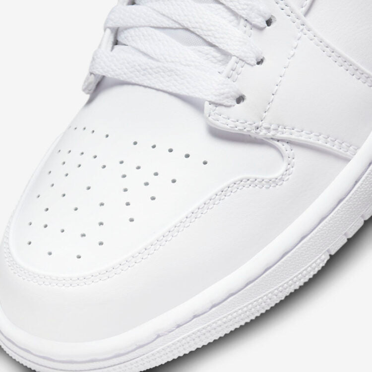 JORDAN 1 MID TRIPLE WHITE-Drip Store Argentina