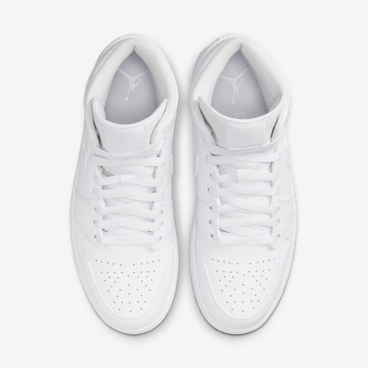 JORDAN 1 MID TRIPLE WHITE-Drip Store Argentina