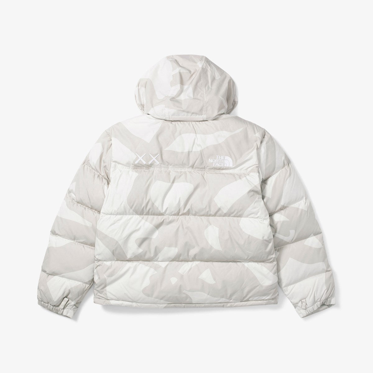 KAWS X THE NORTH FACE RETRO 1996 NUPTSE JACKET MOONLIGHT IVORY-Drip Store Argentina