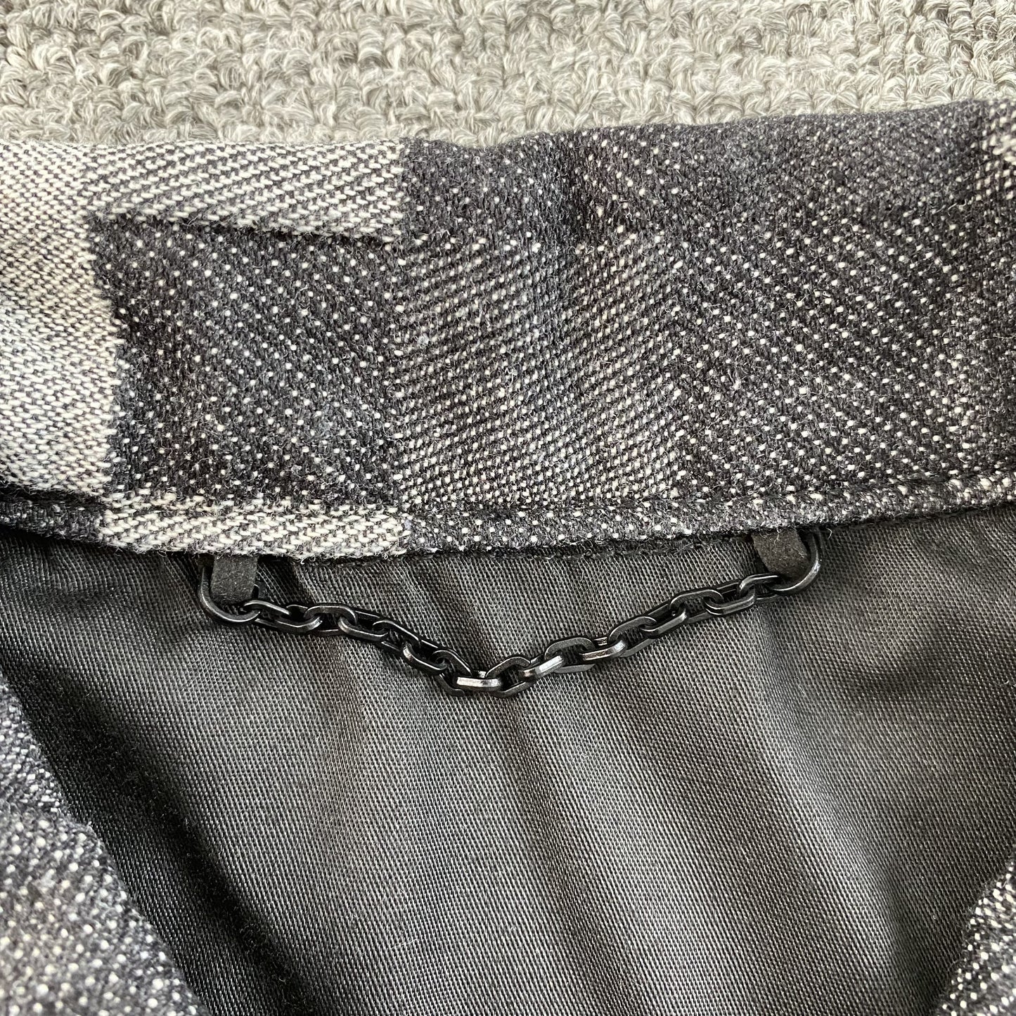 Louis Vuitton Damier Damoflage Classic Denim Jacket Black