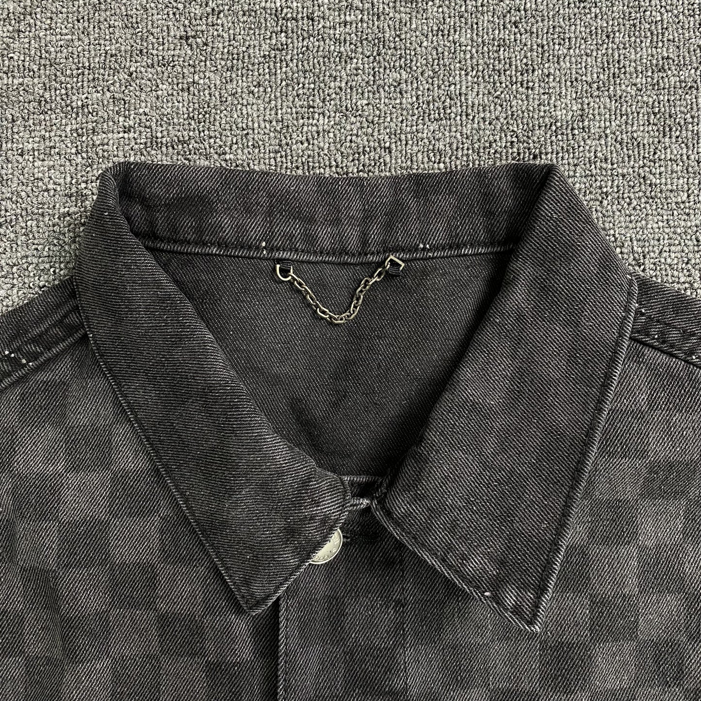 Louis Vuitton Damier Denim Jacket Black
