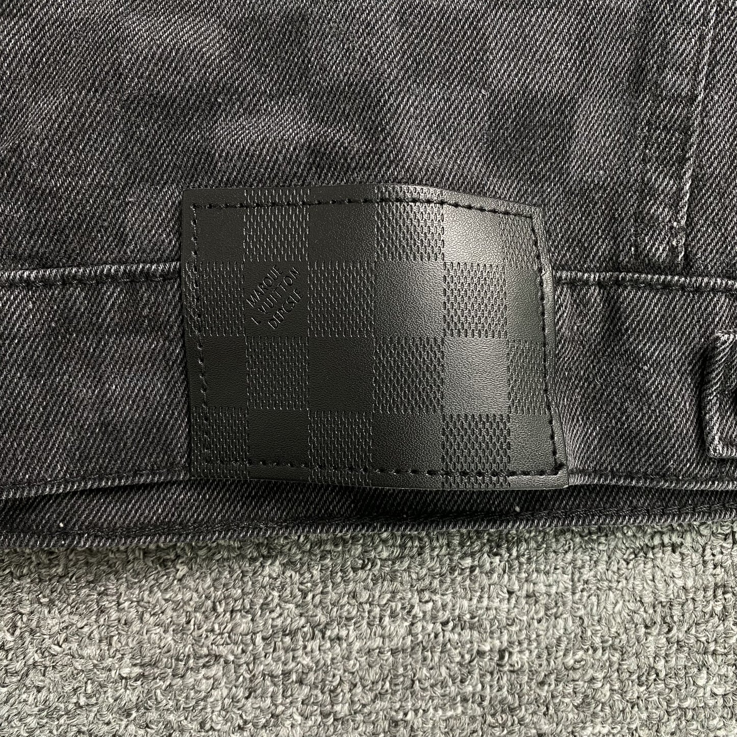 Louis Vuitton Damier Denim Jacket Black