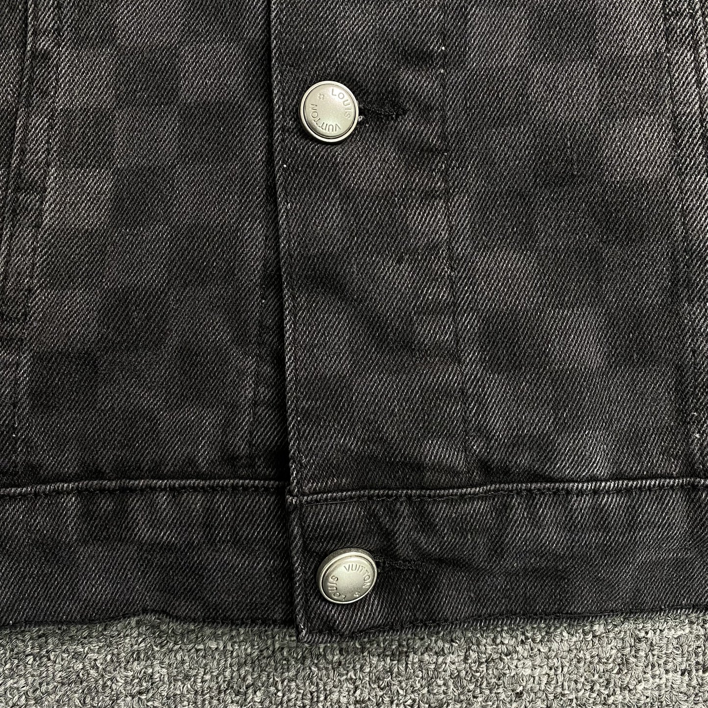 Louis Vuitton Damier Denim Jacket Black