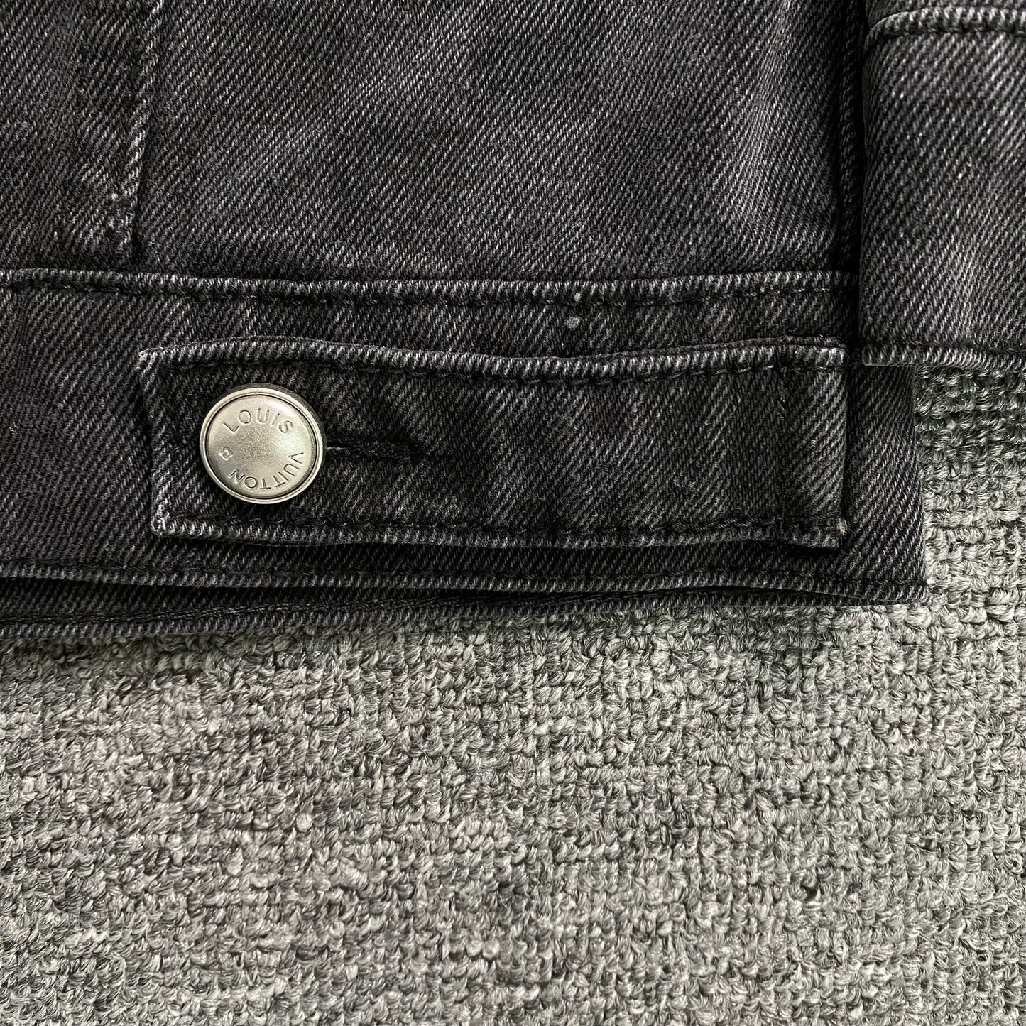 Louis Vuitton Damier Denim Jacket Black