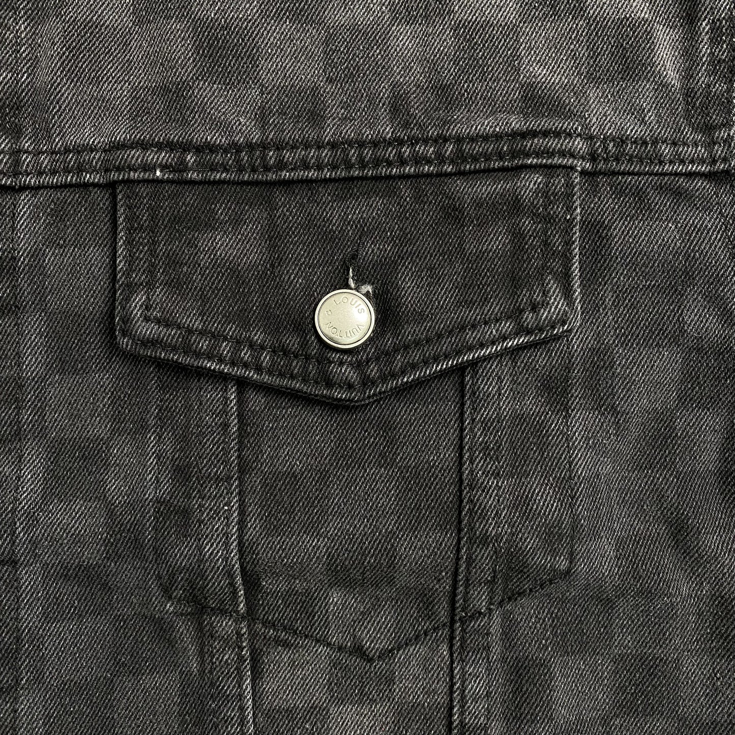 Louis Vuitton Damier Denim Jacket Black