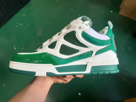 Louis Vuitton Skate Sneaker Green White