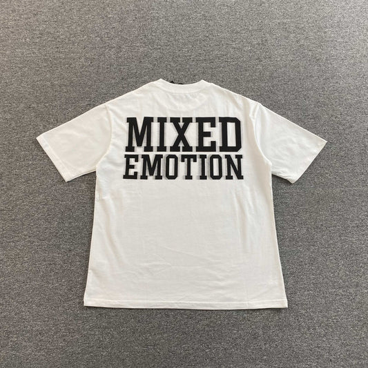 Mixed Emotion Blur Tee White