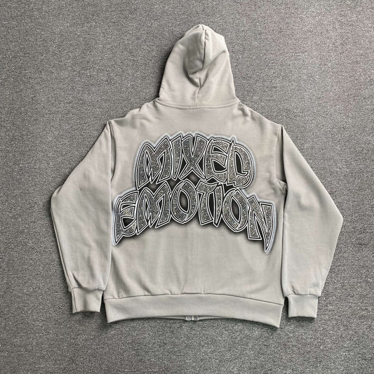 Mixed Emotion Last Ride Jacket Grey