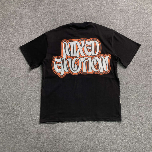 Mixed Emotion Twin Tee Black