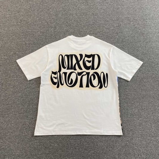 Mixed Emotion Twin Tee White