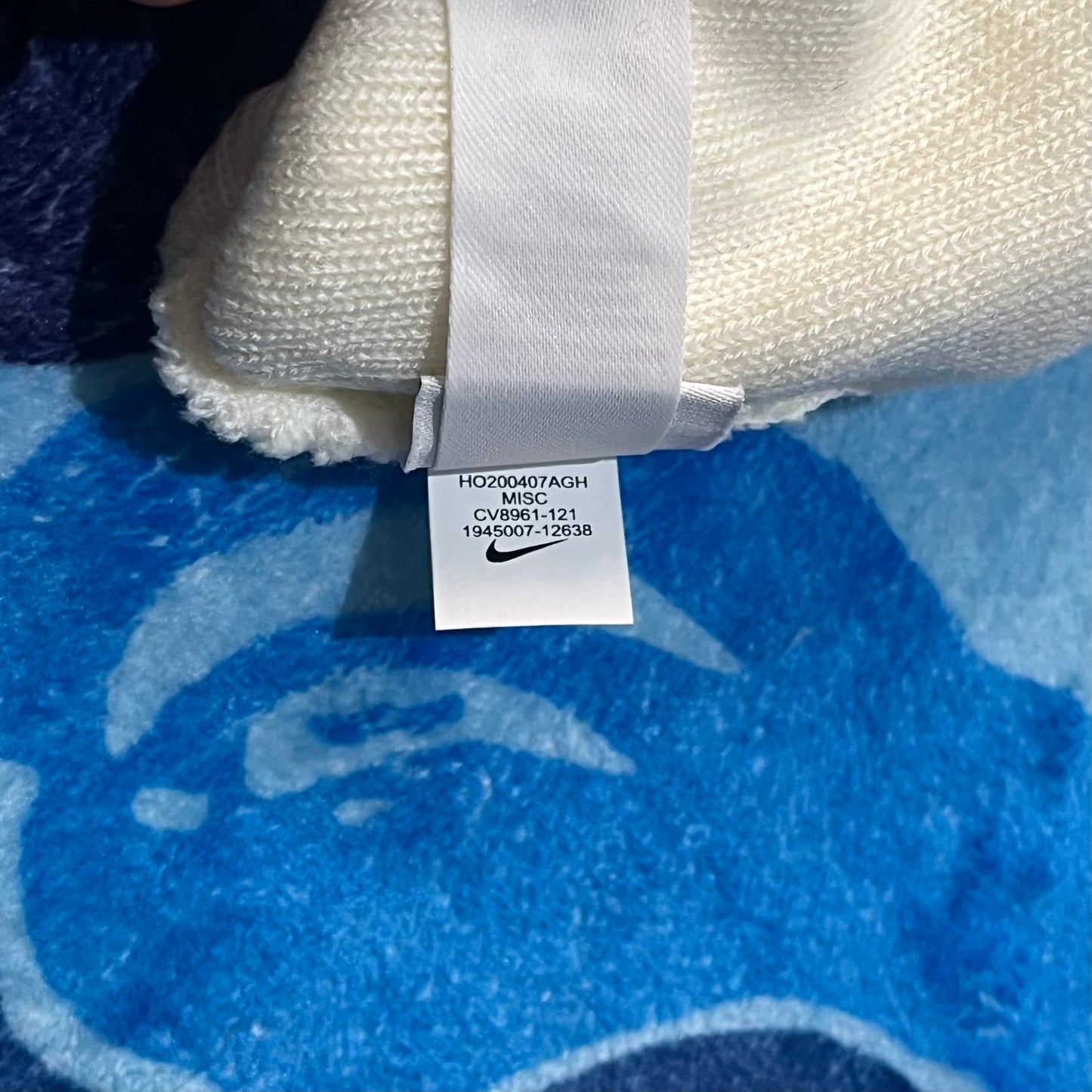 NIKE X STUSSY CUFF BEANIE (2020) CREAM-Drip Store Argentina