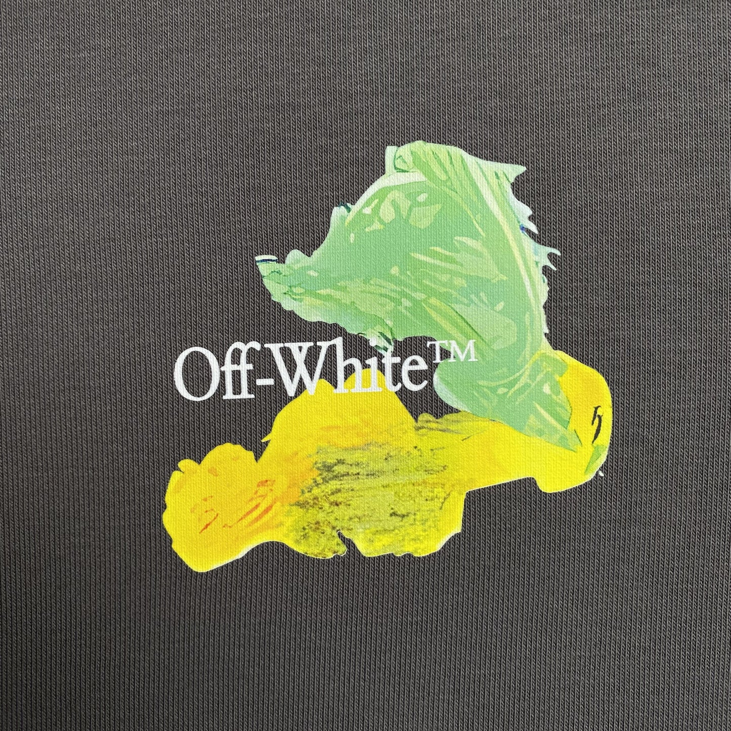OFF WHITE BRUSHED ARROWS CREWNECK GREY-Drip Store Argentina