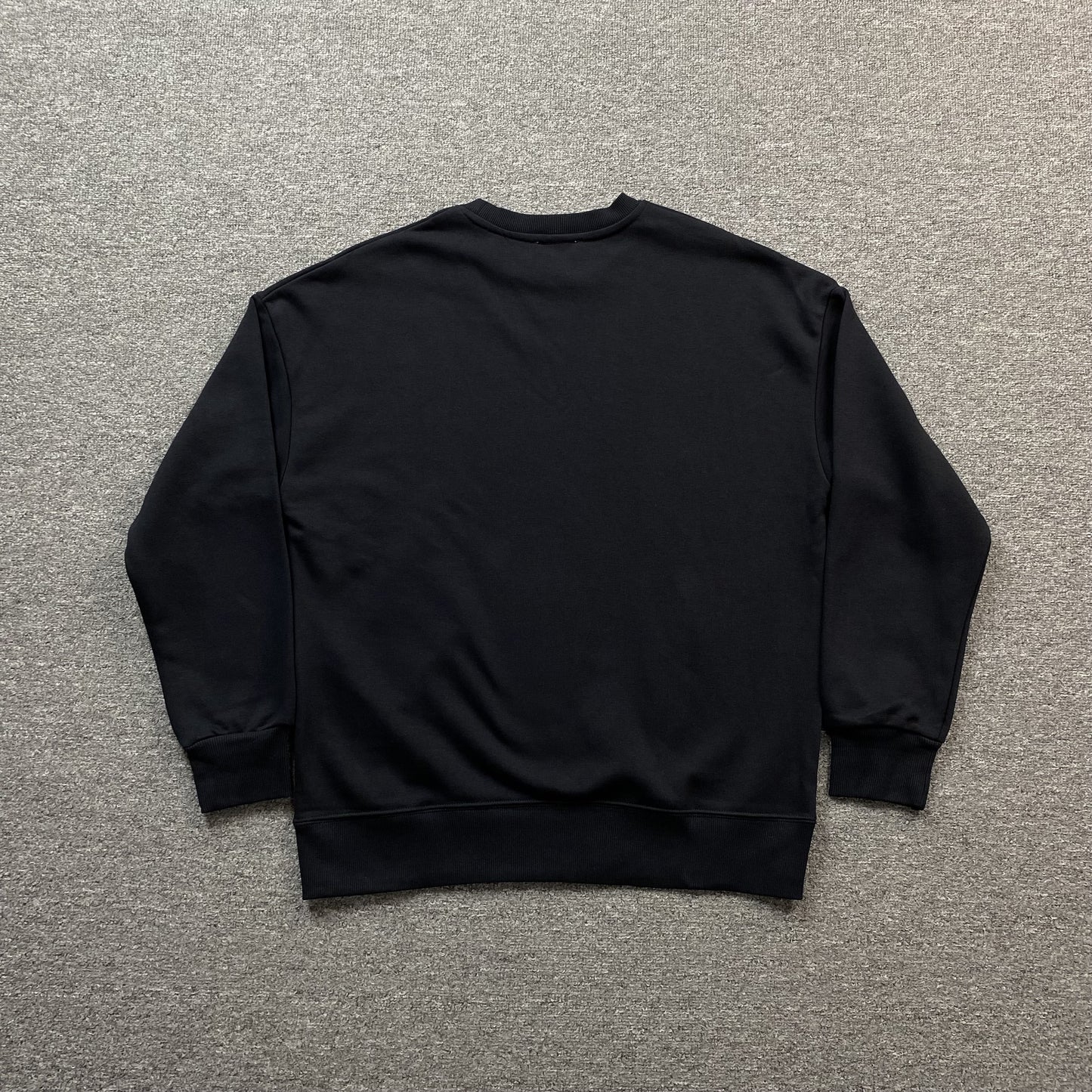 off-white-faded-logo-print-crewneck-black-3-Drip Store Argentina