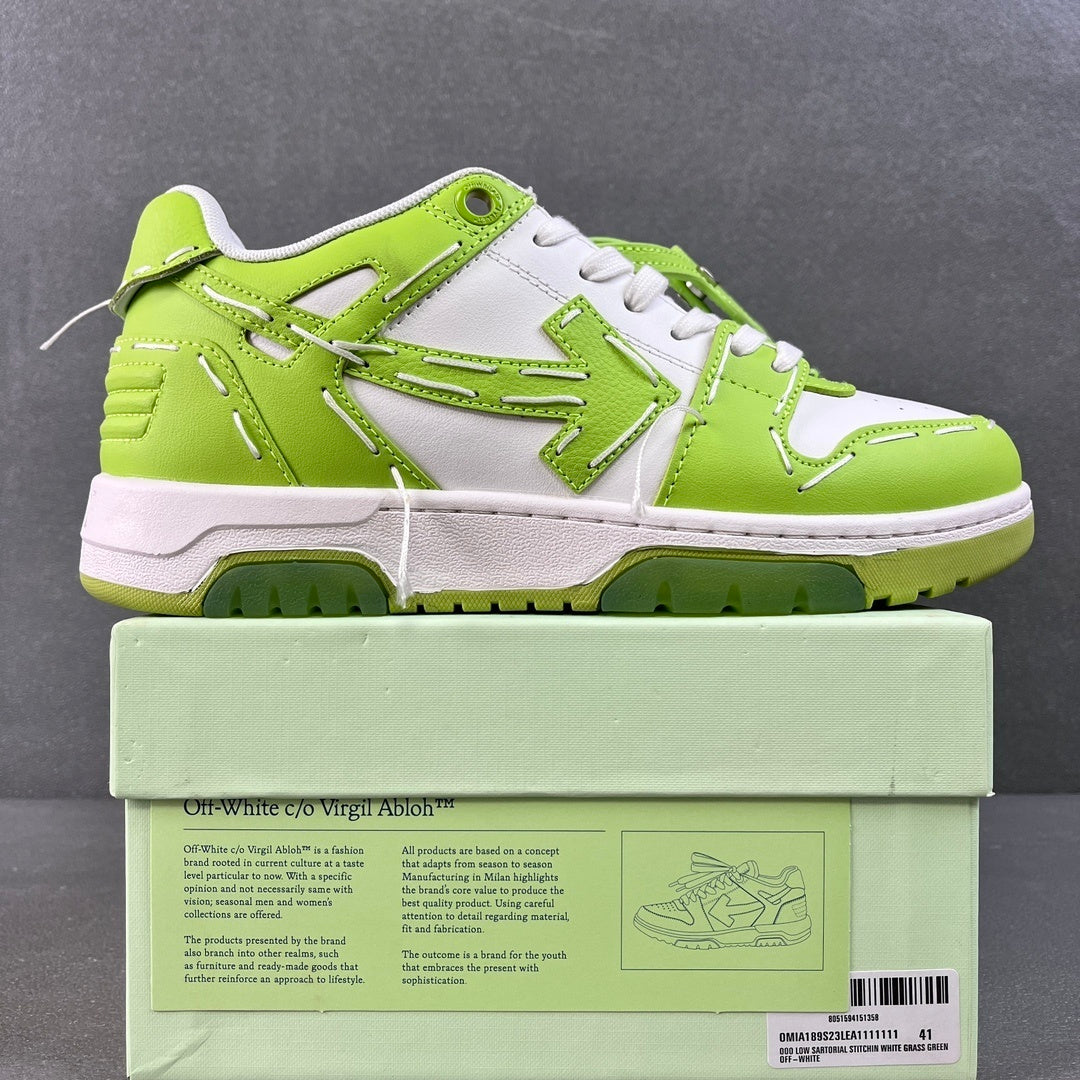 Off White Out Of Office Green