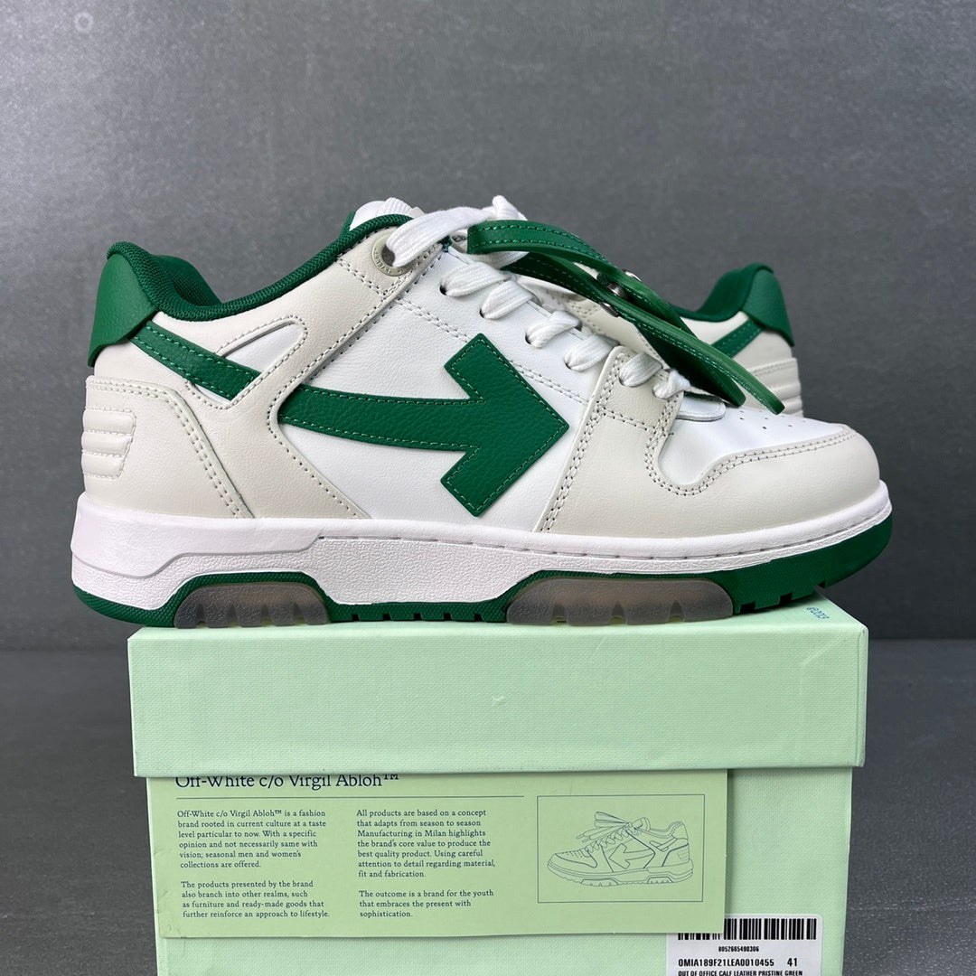 Off White Out Of Office Green