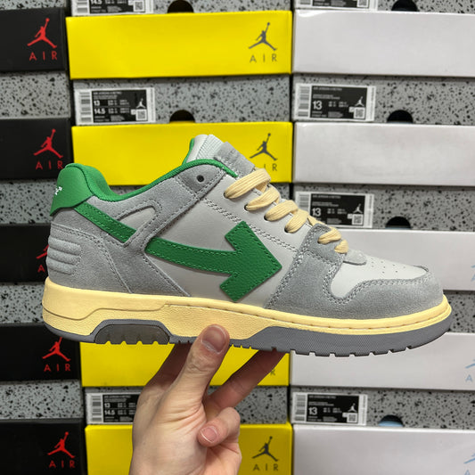 Off White Out Of Office Grey Green