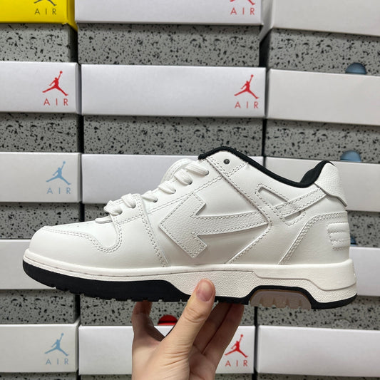 Off White Out Of Office Logo Print White