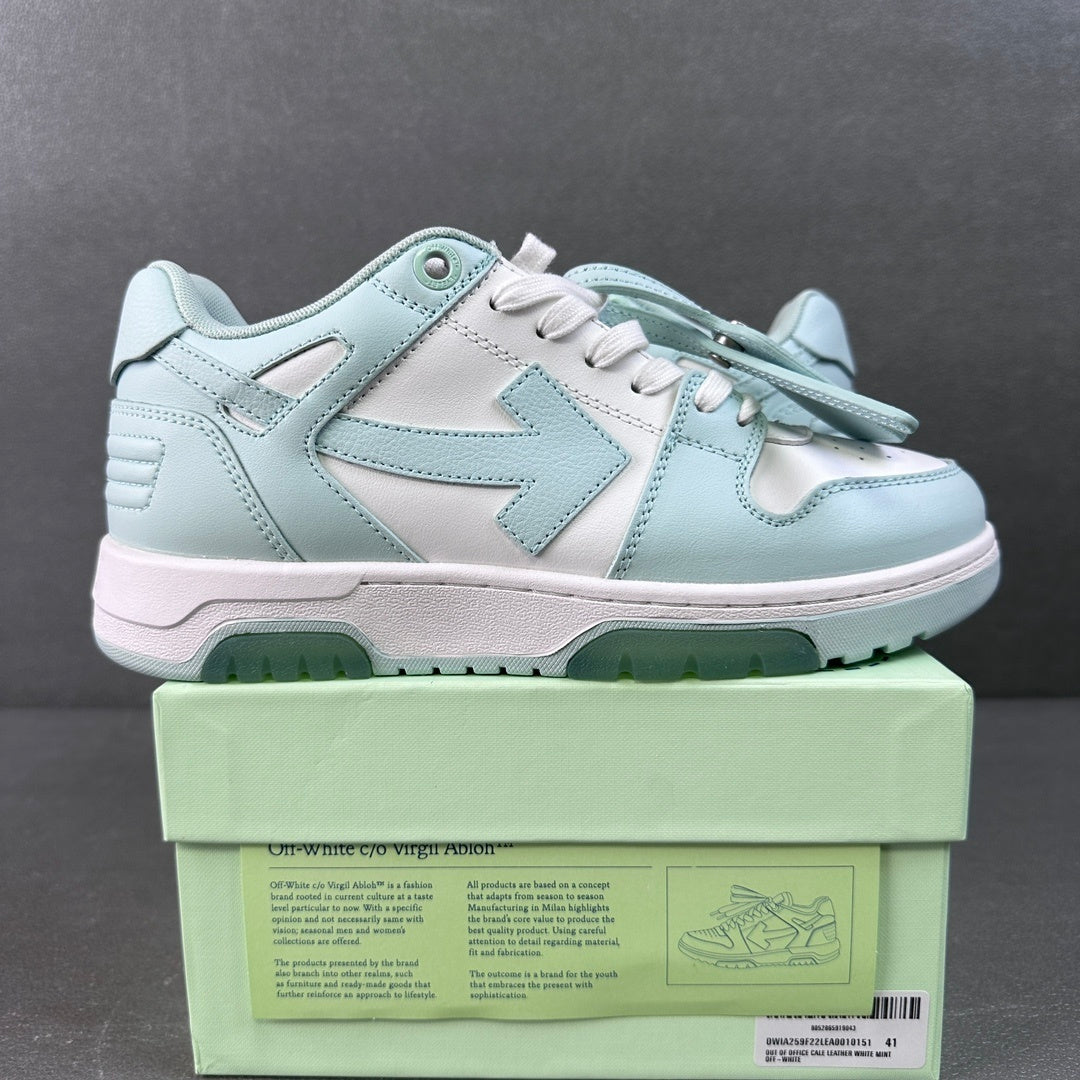 Off White Out Of Office Mint Green