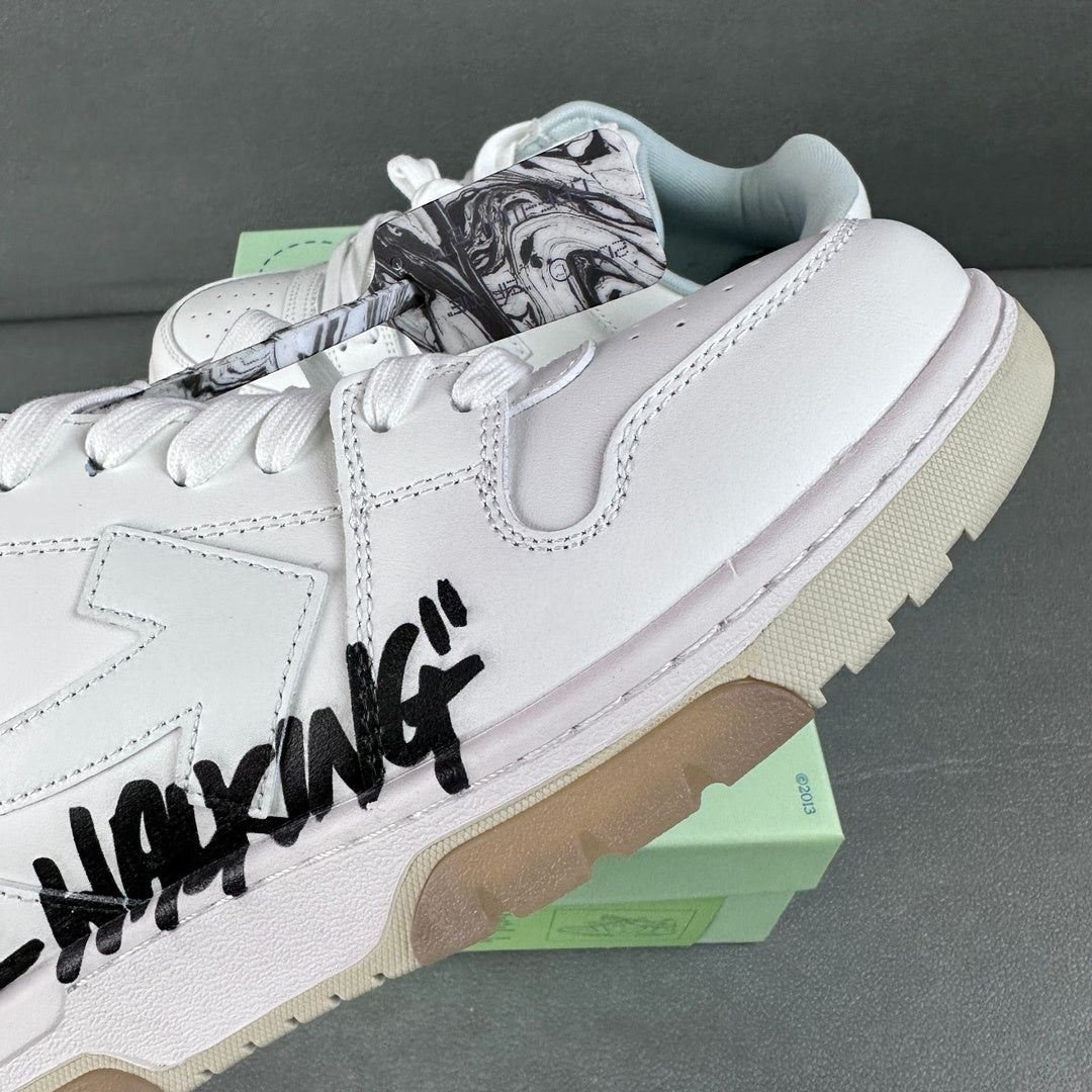 Off White Out Of Office White Black
