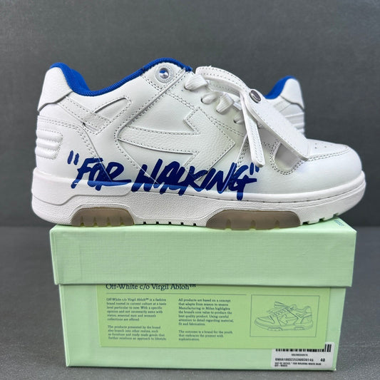 Off White Out Of Office White Blue