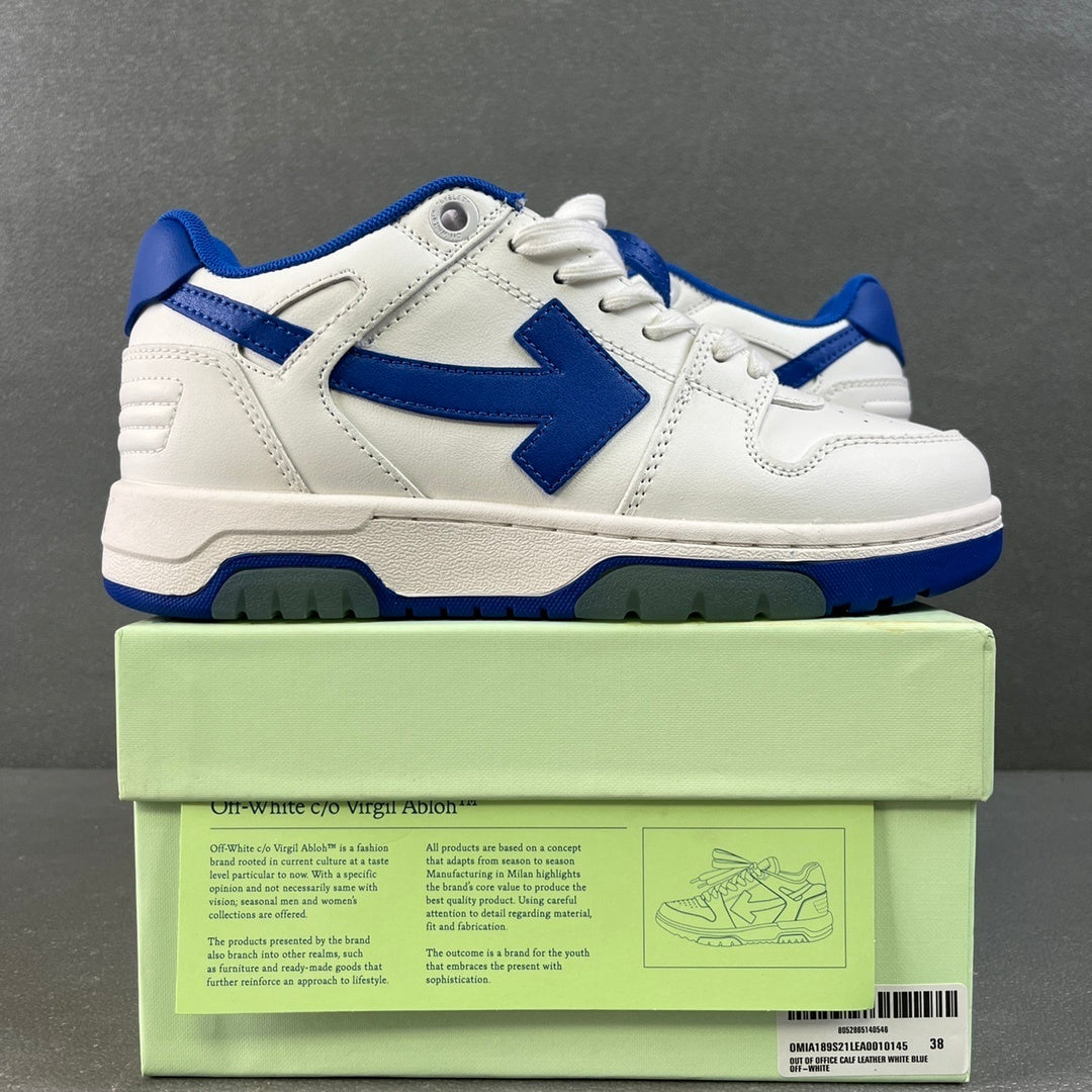 Off White Out Of Office White Blue