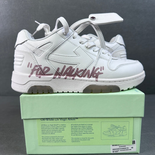 Off White Out Of Office White Pink