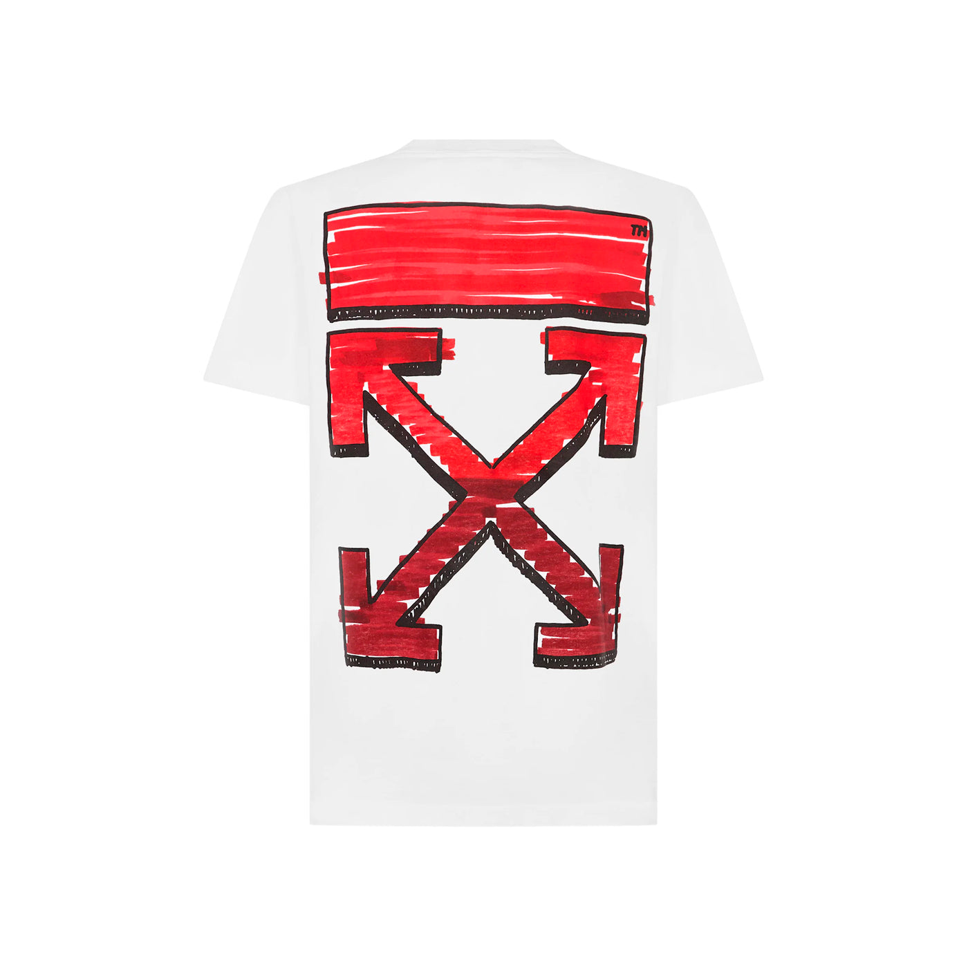 OFF-WHITE OVERSIZED MARKER ARROW T-SHIRT WHITE-Drip Store Argentina