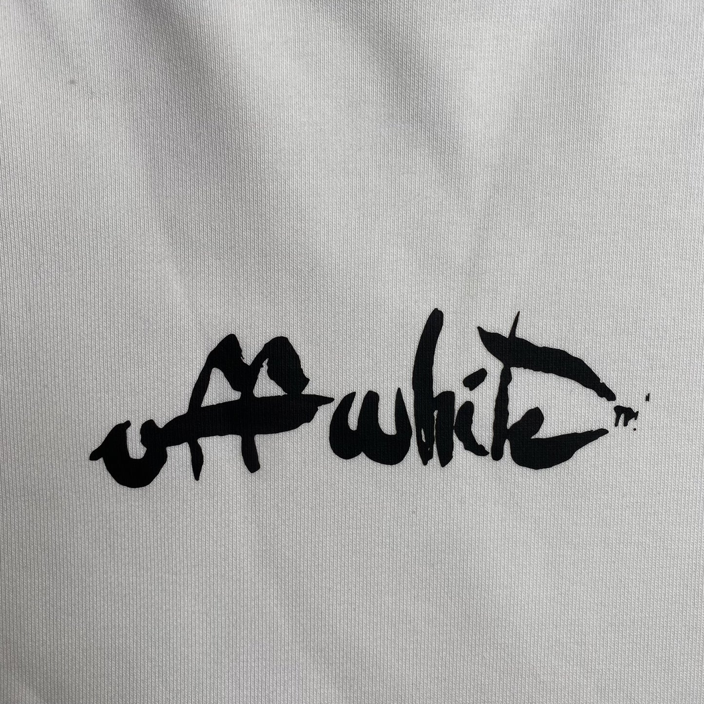 OFF WHITE PAINT ARROW CREWNECK WHITE-Drip Store Argentina