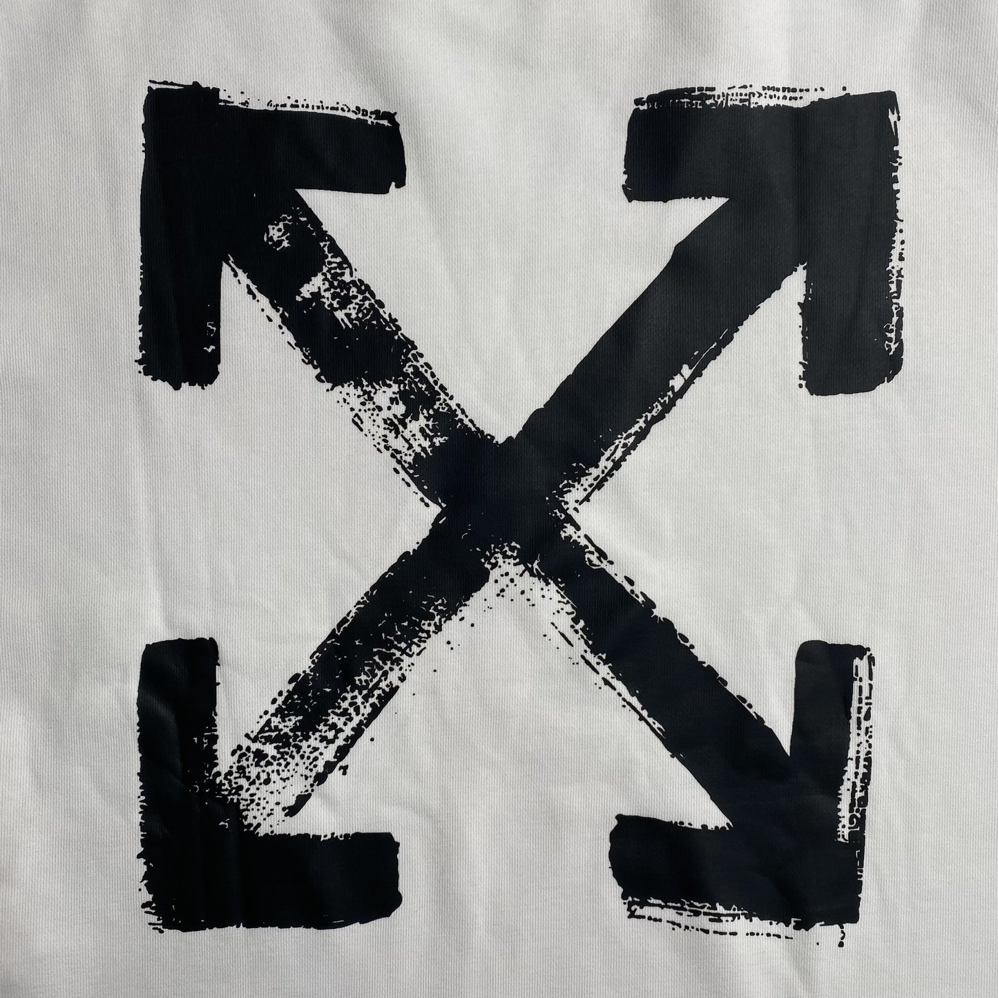 OFF WHITE PAINT ARROW CREWNECK WHITE-Drip Store Argentina