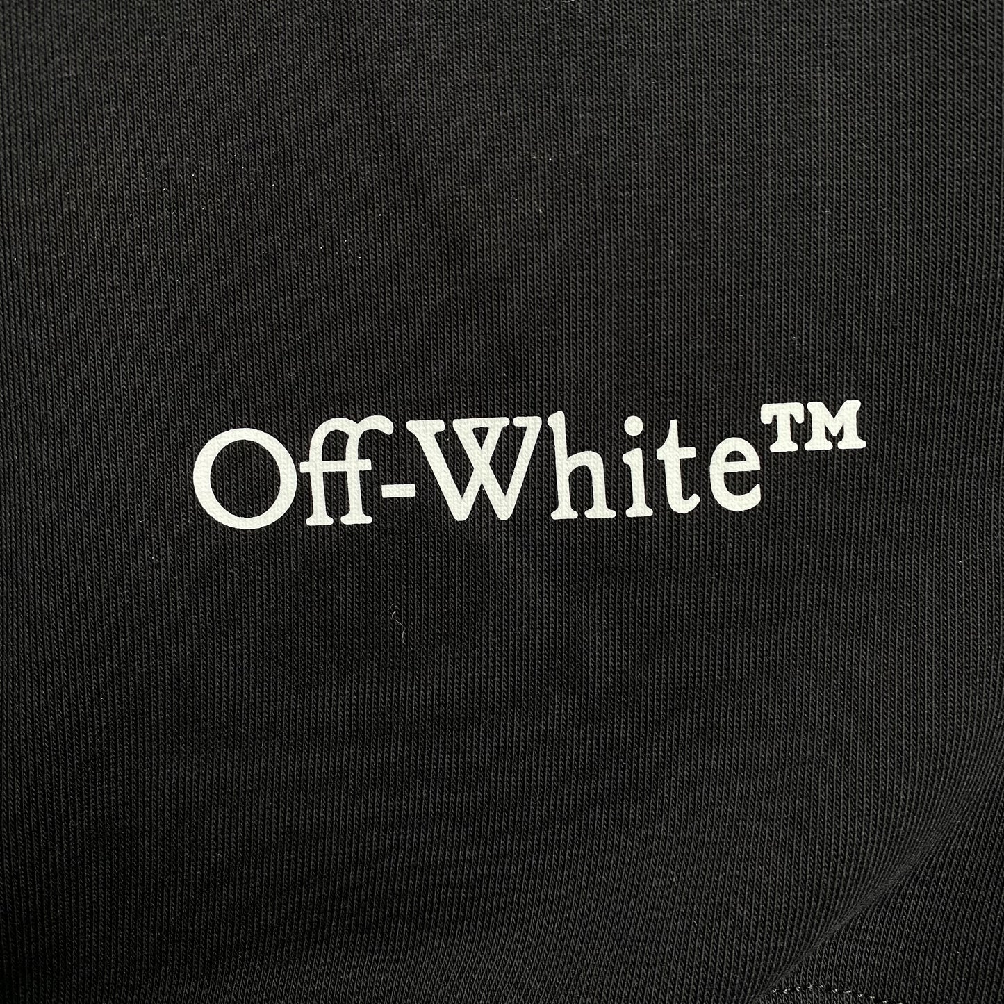 OFF WHITE SCRIBBLE DIAG CREWNECK BLACK-Drip Store Argentina
