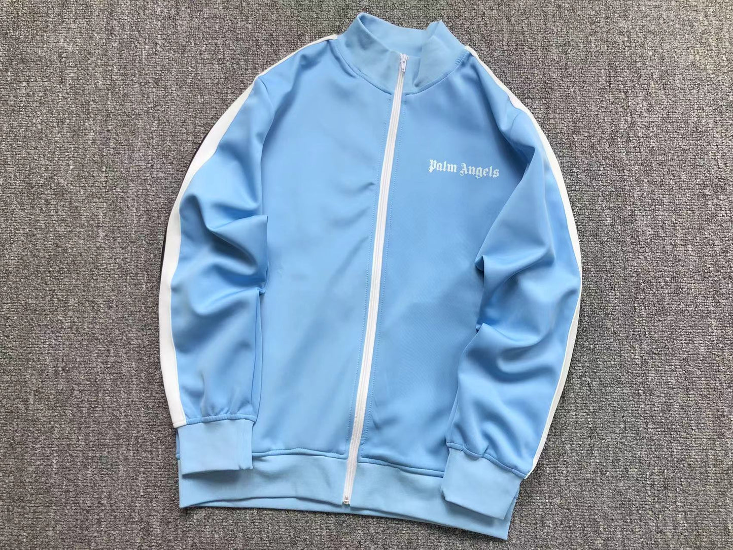 PALM ANGELS CLASSIC TRACK JACKET LIGHT BLUE-Drip Store Argentina
