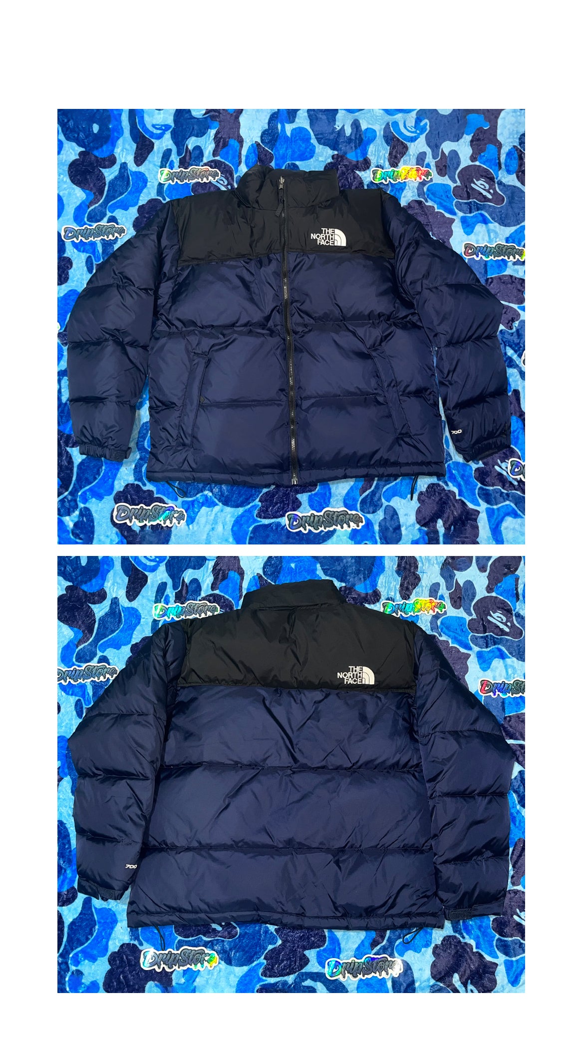 PUFFER THE NORTH FACE 700 NAVY TALLE L-Drip Store Argentina