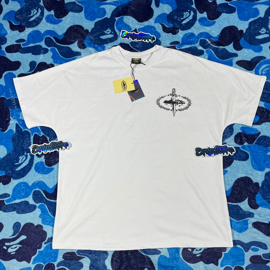 Corteiz x Slaughter Gang 21 Savage T-shirt White